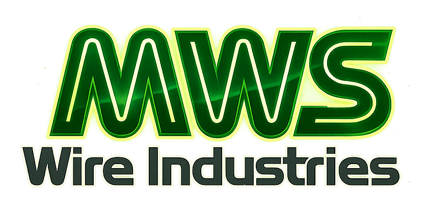 glowing mws wire industries logo